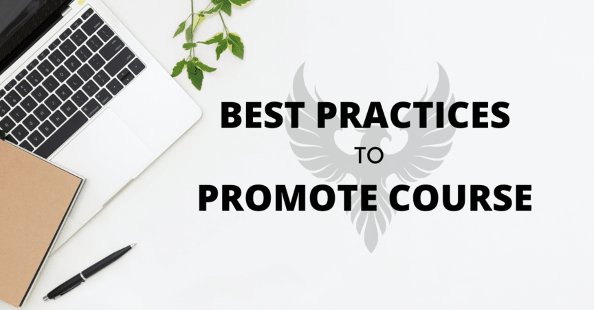 What are the best practices to promote an Online Course?
